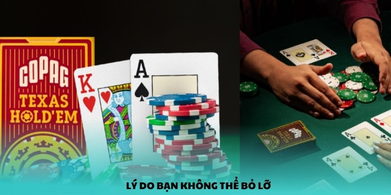 Lý do bạn không thể bỏ lỡ Poker tại Kuwin